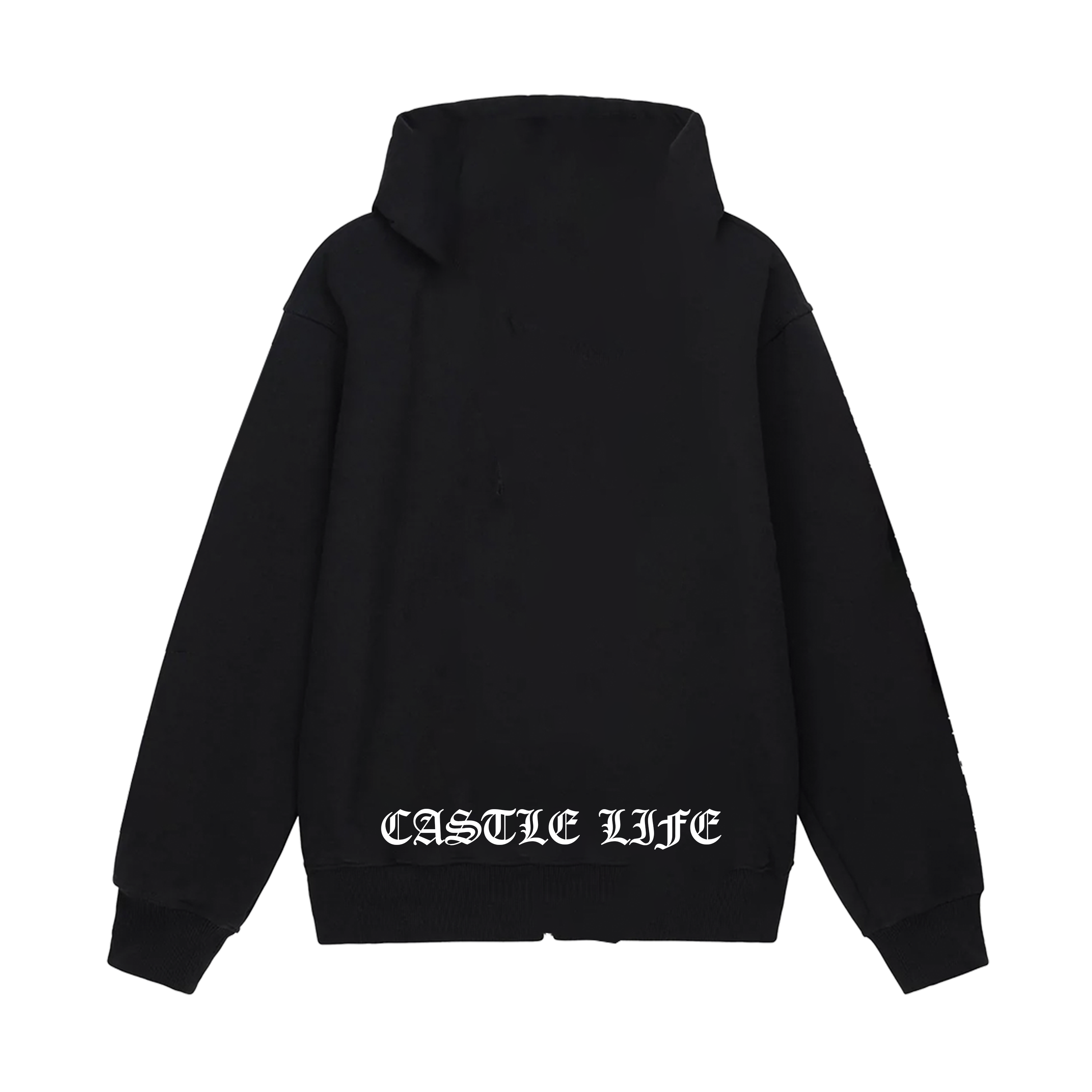 Burning Cross Zip Hoodie – Castle Life